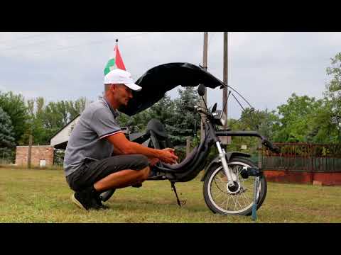 Видео: ЛИГЕРАД МОПЕД  с ДВС 50cc 4t ОБЗОР ПЕРЕД ПУТЕШЕСТВИЕМ ВПЕРЕД НОГАМИ recumbent NO bicycle