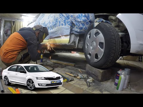 Видео: skoda rapid сварочные работы