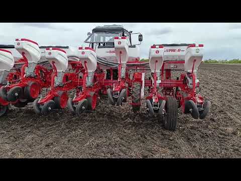 Видео: VPHE-8 ОЗДОКЕН. Пропашная сеялка в прицепном исполнении