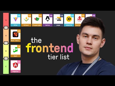 Видео: 🏆 tier list технологий в frontend 2025 c @temaProg