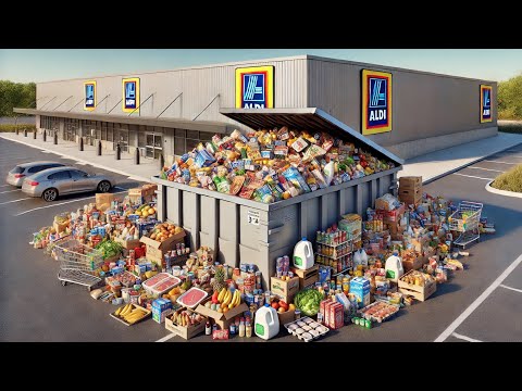 Видео: Поиск в мусорном баке Aldi #801