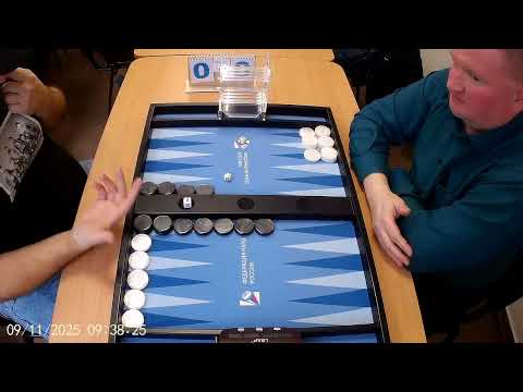 Видео: Длинные нарды блиц. Чемпионат Челябинска. К.Пустохин - В.Фесенко