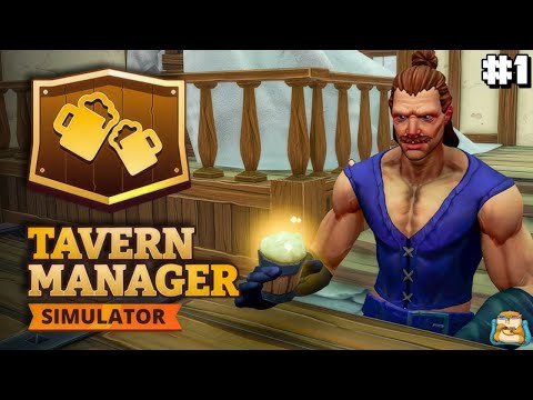 Видео: Tavern Manager Simulator | Открываем Бизнес в Таверне! #1