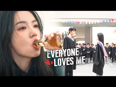 Видео: 💗Красавчик из кампуса не знал, что это та девушка, которую он искал😳