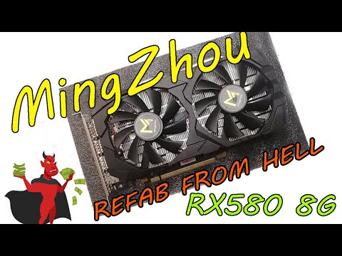 Видео: Адский рефаб от MingZhou. RADEON RX580 2048SP или куда занести деньги, когда их нет?