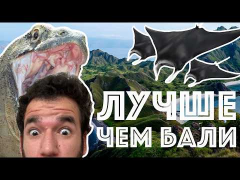 Видео: КОМОДО КРУЧЕ БАЛИ? Драконы, манты, розовые пляжи и сказочные острова!
