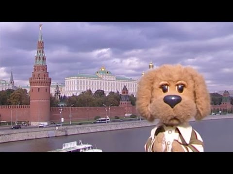 Видео: Кругосветное путешествие вместе с Хрюшей - Москва - География для детей