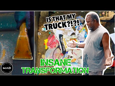 Видео: Глубокая очистка самого отвратительного Chevrolet на свете! Лучшая реакция клиентов | Невероятное...