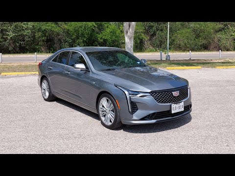 Видео: Обзор и тест-драйв Cadillac CT4 2021 модельного года: серьезный конкурент премиальным немцам?