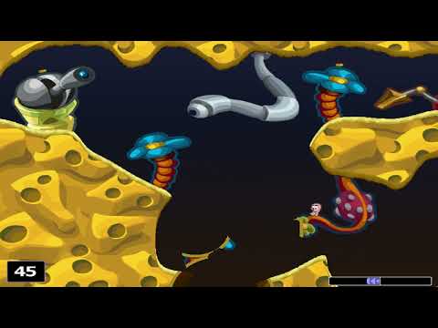 Видео: Игра Worms 2 (Часть 2)