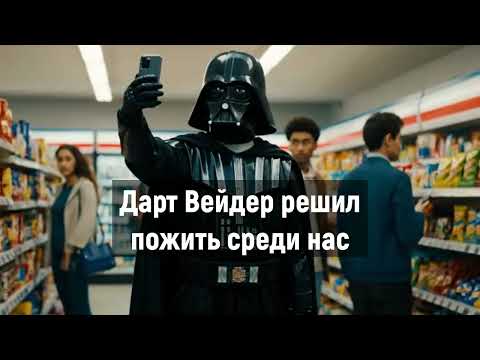 Видео: Дарт Вейдер решил пожить на земле #юмор #приколы #ржака #шутки #ии