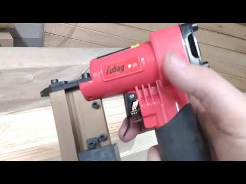 Видео: Шпилькозабивной пистолет FUBAG P25, шпилечник)