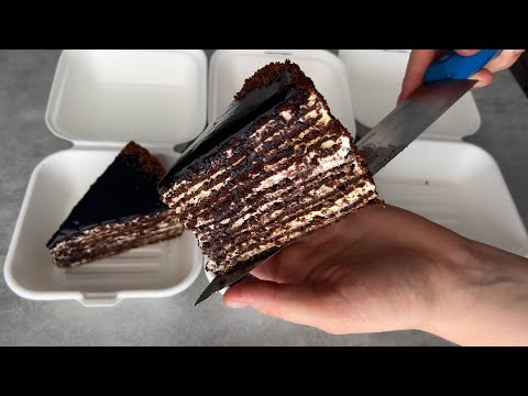 Видео: Не той СПАРТАК, до якого ви звикли! 🍯🍫 Шоколадний медовик з двома кремами