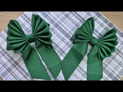 Видео: Бантики гармошка.