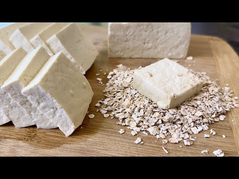 Видео: Просто покройте тофу овсянкой, и ваш хрустящий тофу готов! Простой двухсторонний рецепт тофу!