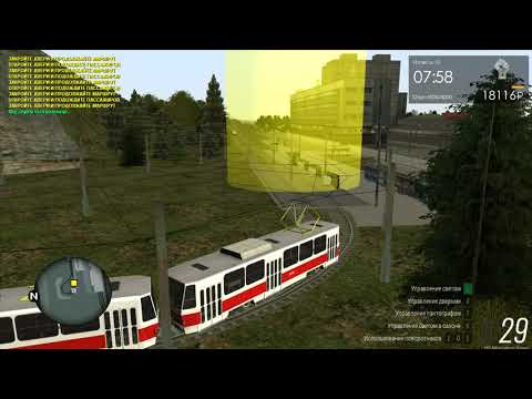 Видео: Трамвай в Приволжске, 22 маршрут