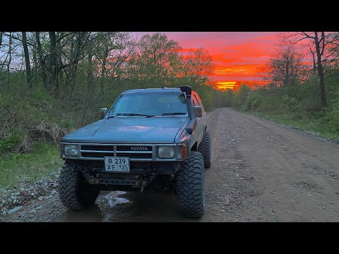 Видео: Откатали сезон 2024 по Приморью на Toyota Hilux Surf 1988
