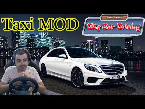 Видео: Такси MOD /Mercedes AMG S65/ City Car Driving #29