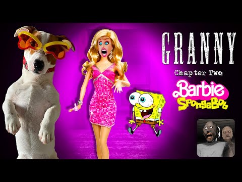Видео: Гренни 2💃 Бабка Барби и Спанч Боб 🧽 Granny: Chapter Two 🧽 Смешное прохождение