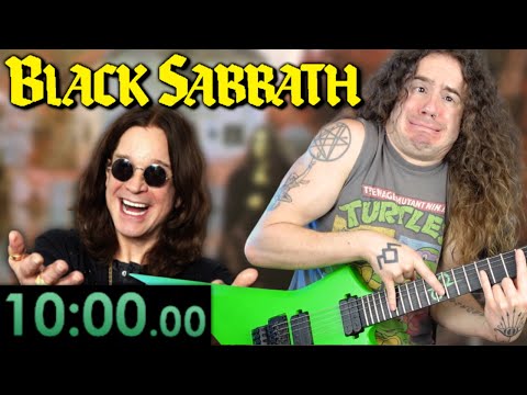 Видео: Могу ли я написать песню BLACK SABBATH всего за 10 МИНУТ? (Скоростное прохождение)