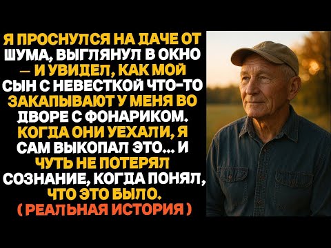 Видео: Я проснулся ночью и увидел, как мой сын что‑то закапывает во дворе... Я выкопал это —и просто рухнул