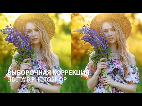 Видео: Основы выборочной коррекции цвета в Фотошопе