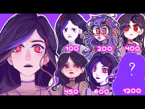 Видео: Заказала арты за 100, 200, 400, 600 и 1200 рублей | 11 художников | Speedpaint