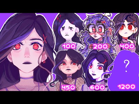 Видео: Заказала арты за 100, 200, 400, 600 и 1200 рублей | 11 художников | Speedpaint