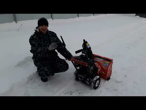 Видео: Снегоуборщик DDE ST 6556 обзор, опыт эксплуатации, поломки.