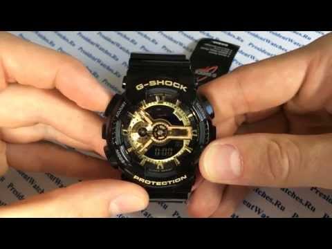 Видео: Как настроить Casio G-SHOCK GA-110GB-1AER - видео