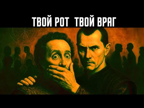 Видео: Закройте рот, пока не стало слишком поздно | Макиавелли не любит таких людей