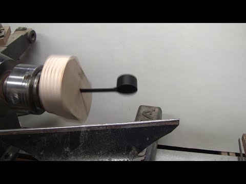 Видео: Точение по дереву. Многоосевая кофейная ложка.