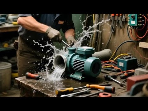 Видео: Не так просто зробити ремонт дренажного насоса. 