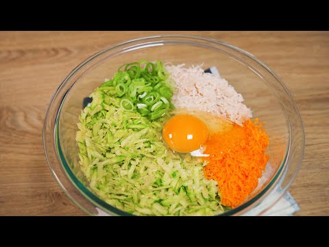 Видео: 2 картофелины, 1 кабачок, 1 морковь! Такого вкусного овощного рецепта у меня еще не было