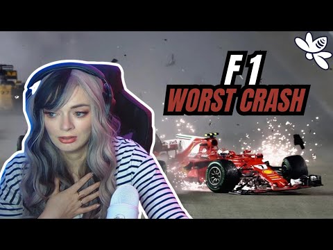 Видео: Реакция на самую страшную аварию каждого гонщика Формулы-1 (2024) | Реакция девушки