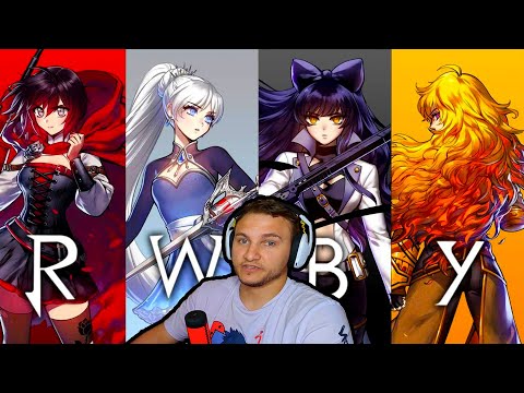Видео: Реакция На RWBY "Red-White-Black-Yellow" Трейлер | Rooster Teeth