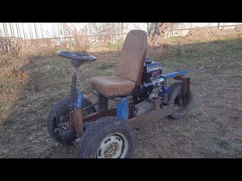Видео: SUPER скребок!!!Самодельный. Самоходный. Част 1. Трансмиссия.