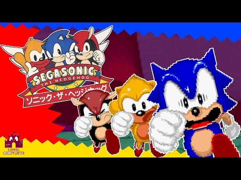 Видео: Обзор SegaSonic The Hedgehog. Аркадный Sonic