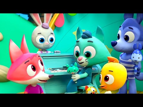 Видео: Цветняшки ✨ Погремушки ✨ Развивающие мультики для малышей ✨ Super Toons TV