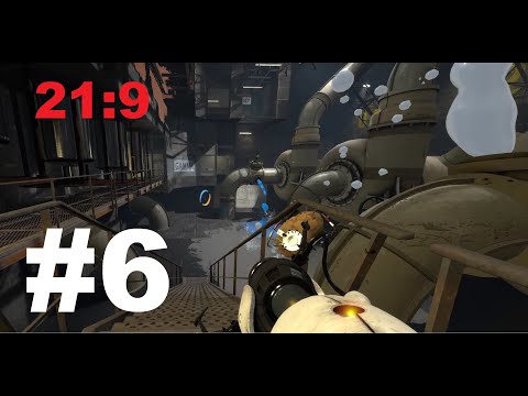 Видео: Portal 2 - [#6] - Воссоединение. [ 4K UltraWide 21:9 ]