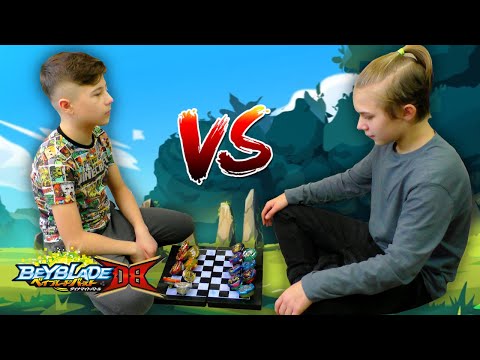 Видео: Beyblade Сheckers battle RASHAD VS VALT !! - Revenge Time !