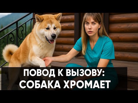 Видео: Повод к вызову: собака хромает