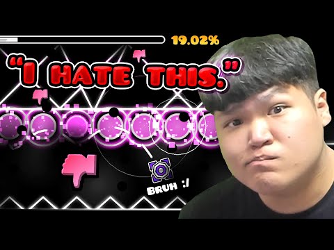 Видео: (ЭКСТРЕМАЛЬНЫЙ ДЕМОН) ЧЁРНАЯ МЕТЕЛЬ 100%🔥 от KrmaL | Geometry Dash 2.2