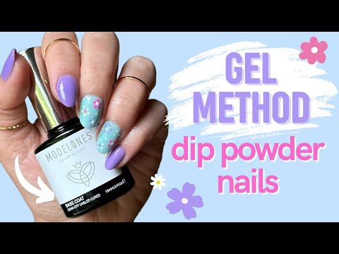 Видео: Метод гель-лака с покрытием ногтей пудрой