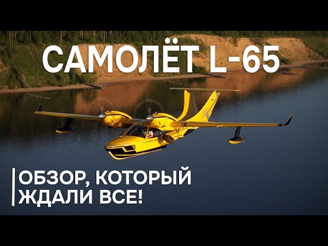 Видео: Range Rover малой авиации за 50 млн. Роскошный самолет-амфибия L-65 в деле! #авиация #l65 #самолет