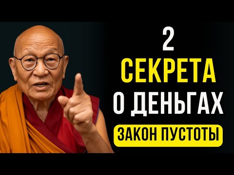 Видео: Два Главных СЕКРЕТА Тибета о ДЕНЬГАХ: Закон Пустоты и Слова, которые УНИЧТОЖАЮТ Богатство