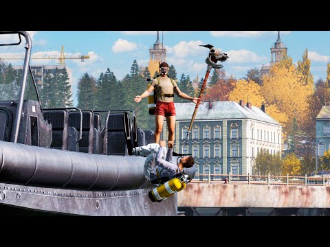Видео: Собираем акваланг на карте DeerIsle - DayZ