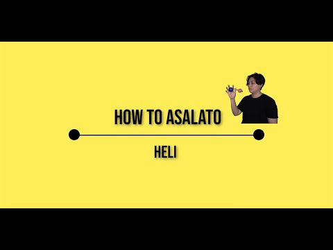Видео: Как сделать Асалато: Хели
