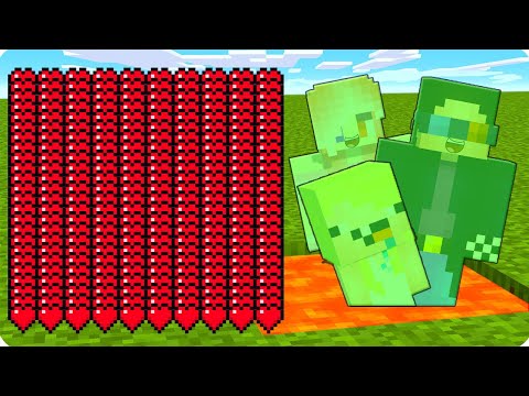 Видео: ❤️У НАС 1000000 СЕРДЕЧЕК В МАЙНКРАФТ! ШЕДИ ЛЕСКА И НУБИК MINECRAFT