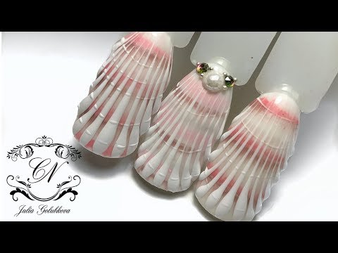 Видео: ЛЕТНИЙ маникюр.РАКУШЕЧНЫЕ ногти.РОЗЫГРЫШ 20 гель лаков.